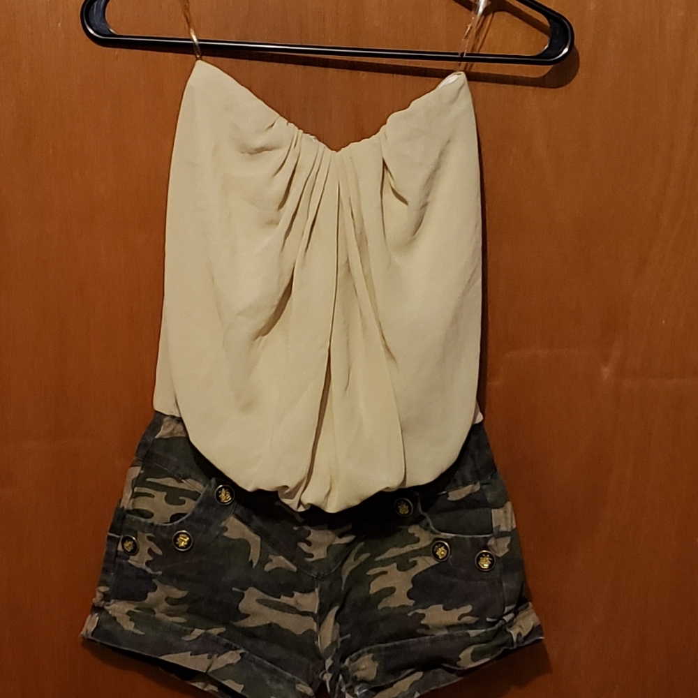 Camo Romper